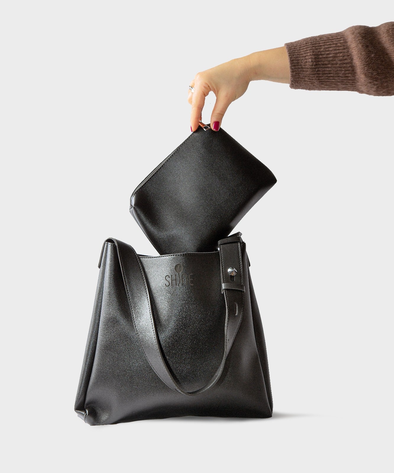 SHINE BAG SPAZIO - Nera