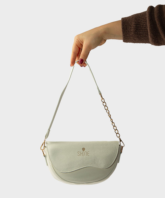 SHINE BAG LUNA - Bianca