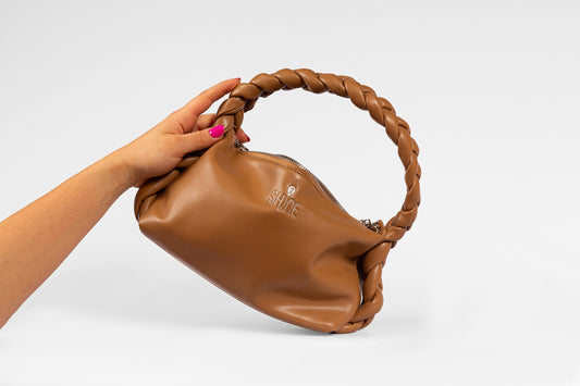 SHINE BAG Marrone