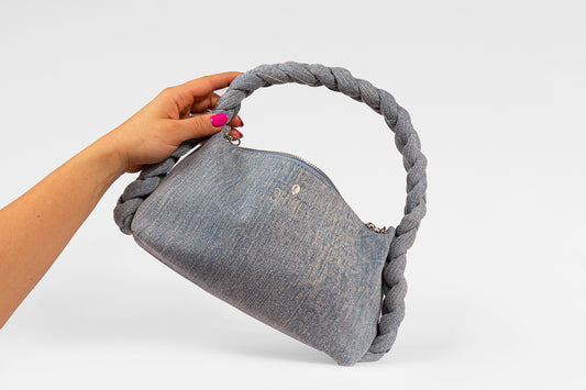 SHINE BAG Jeans chiaro