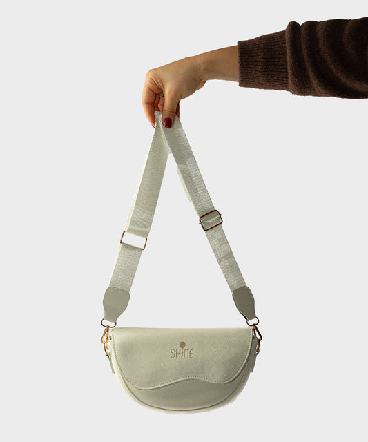 SHINE BAG LUNA - Bianca